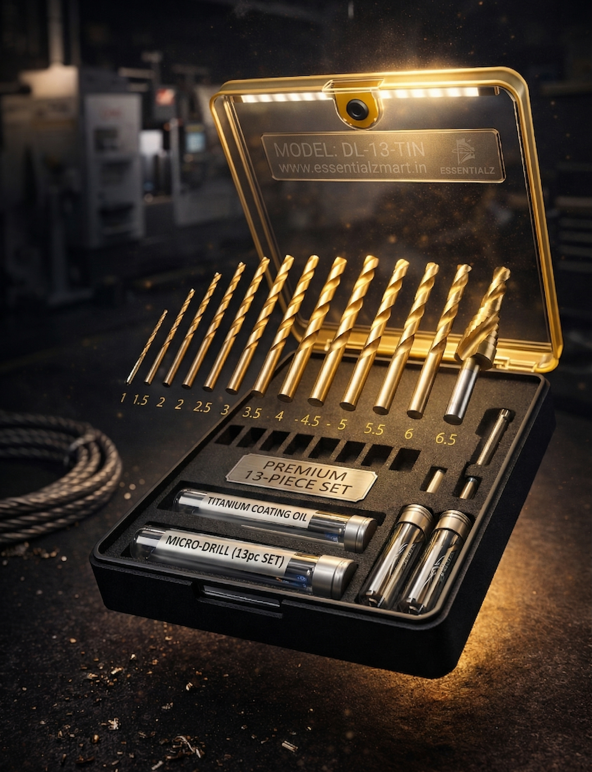 Drill Bits for Wood, Malleable Iron, Aluminium, Plastic