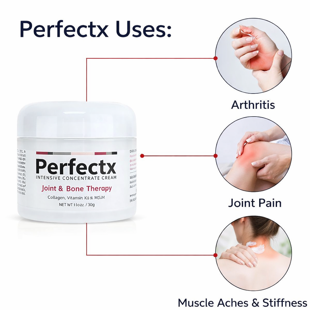 Perfectx Joint & Bone Therapy Cream with Collagen, Vitamin K2 & MSM(Pack 2) - CL-NU-1282