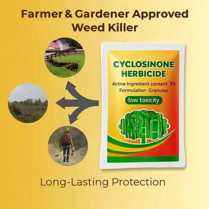 Cyclosinone Herbicide Granules and growth supplements: Buy 1 Get 1 Free
