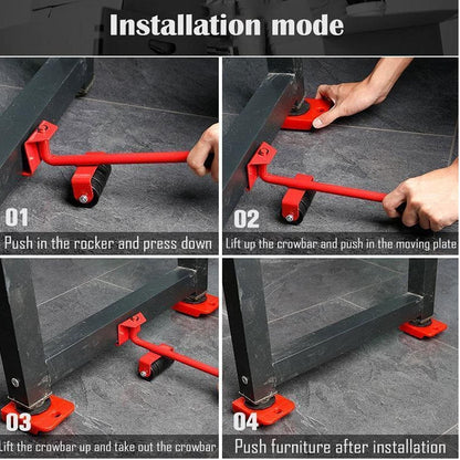 Furniture Lifter Mover Tool Set